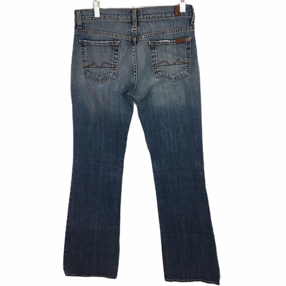 7 for All Mankind Boy Cut Button Fly Jeans 26 - Picture 3 of 11
